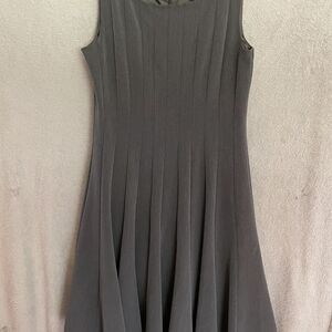 R&M Richards Charcoal Midi Dress